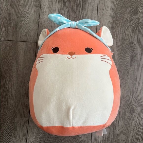 Squishmallows Cute Orange and White Plush Toy - Picture 1 of 3